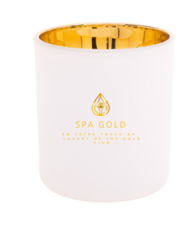 The Spa Gold Wellbeing Candle Range