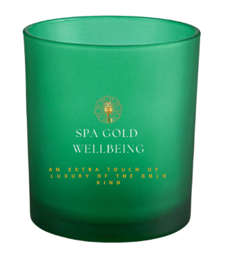 The Spa Gold Wellbeing Deluxe Candle